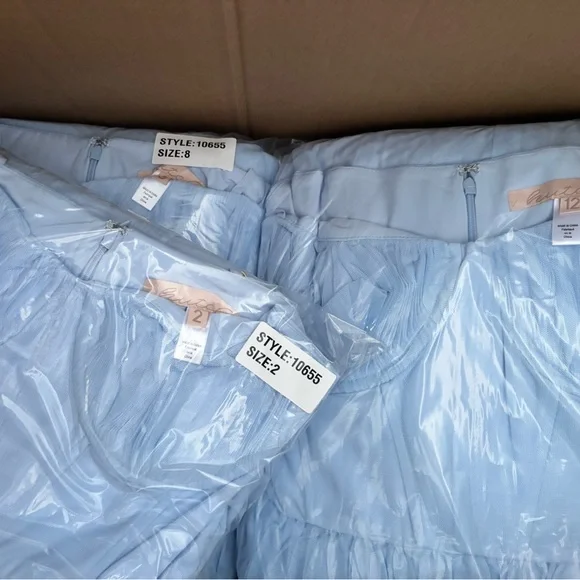 Hutch Light Blue Amara Corset Tulle Dress (new, sealed in polybag) - Picture 5 of 6